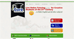Desktop Screenshot of corecurriculum.net